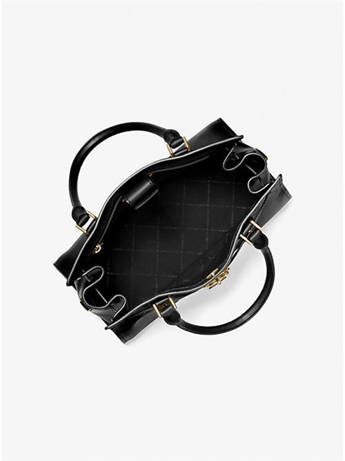 MD SATCHEL LEATHER MICHAEL KORS | 35T1GHMS2L/BLACK